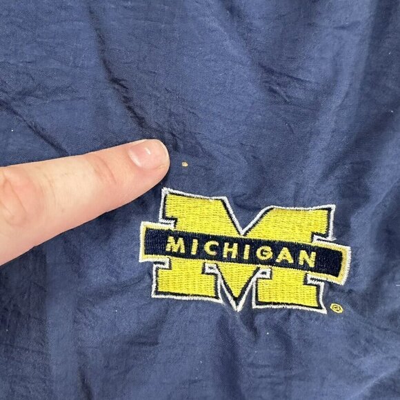 Vintage 90’s Apex One Michigan Wolverines Shorts Size Large - Picture 4 of 6